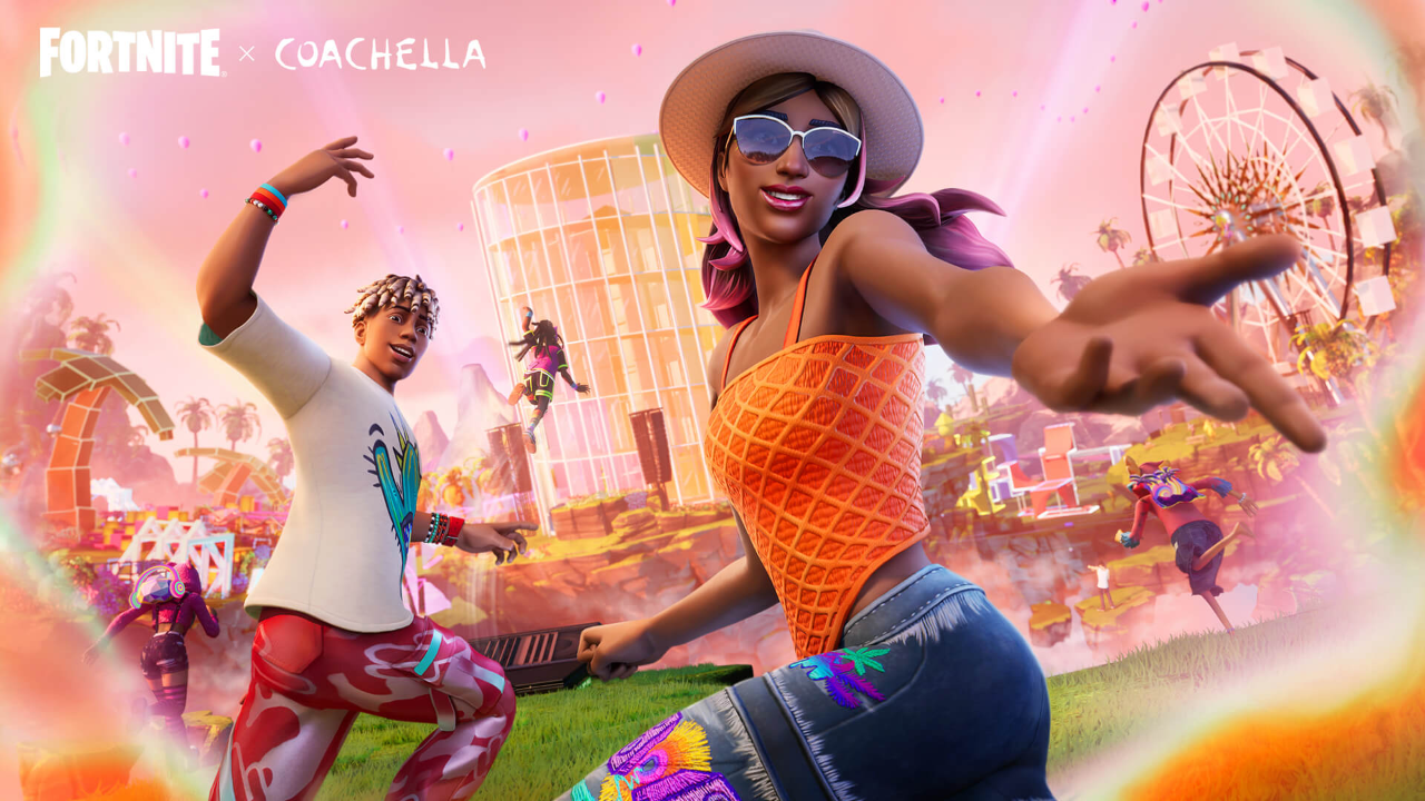 Fortnite Reveals New Coachella Set, Available April 14