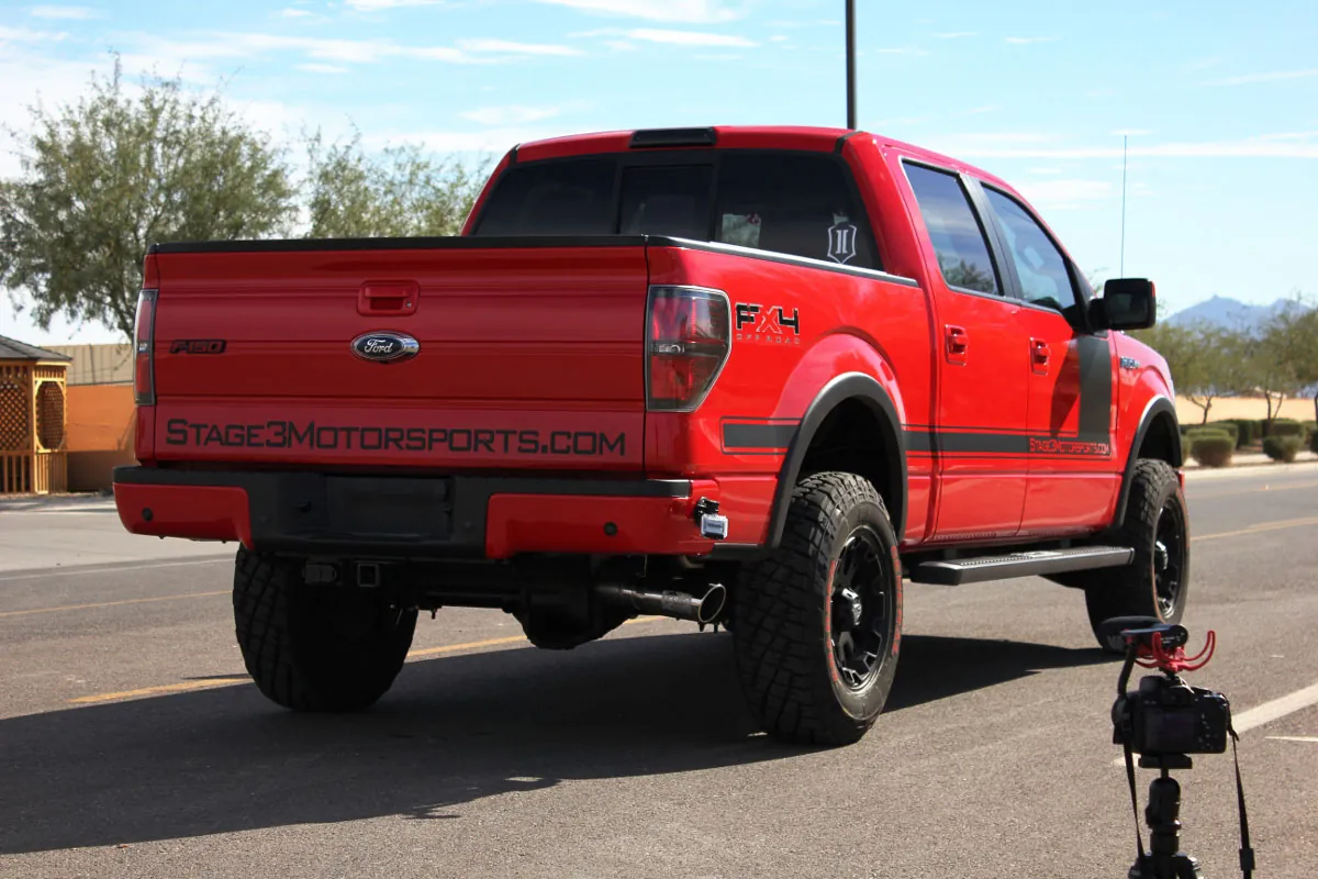 Stage 3's 2012 F150 FX4 Testing Exhaust Kits