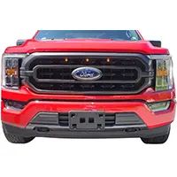 21-22 F150 XL & XLT Grille CAW Raptor-Style Amber Grille Lights