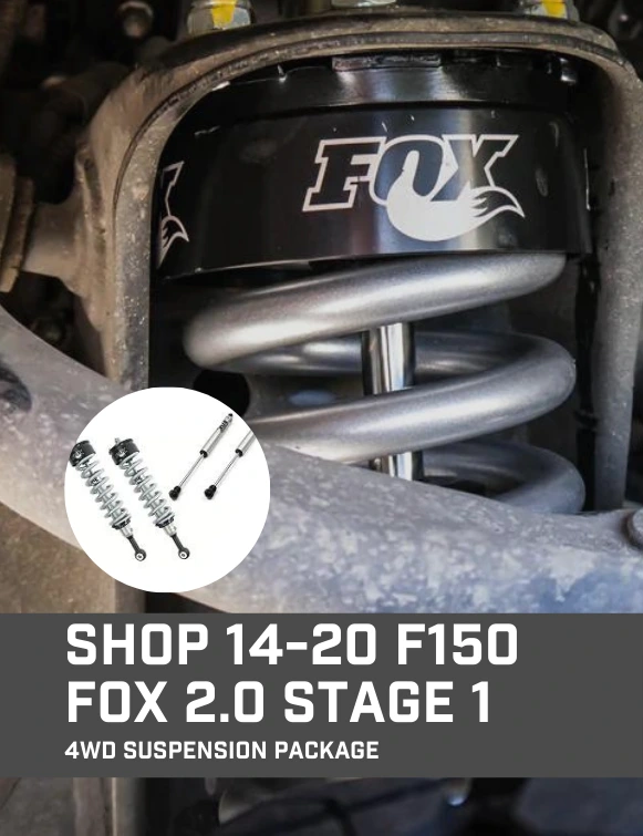 Shop our 2014-2020 F150 Fox Stage 1 Package!