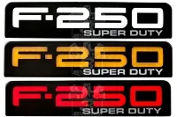 08-10 F250 Super Duty Recon Illuminated Side Emblems