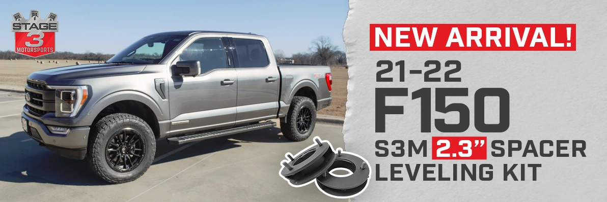 Stage 3's 2021 F150 2.3in Leveling Kit!