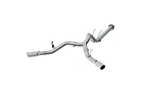 17-22 F250 & F350 6.7L MBRP Installer Series Dual-Exit T409 SS 4in Exhaust  