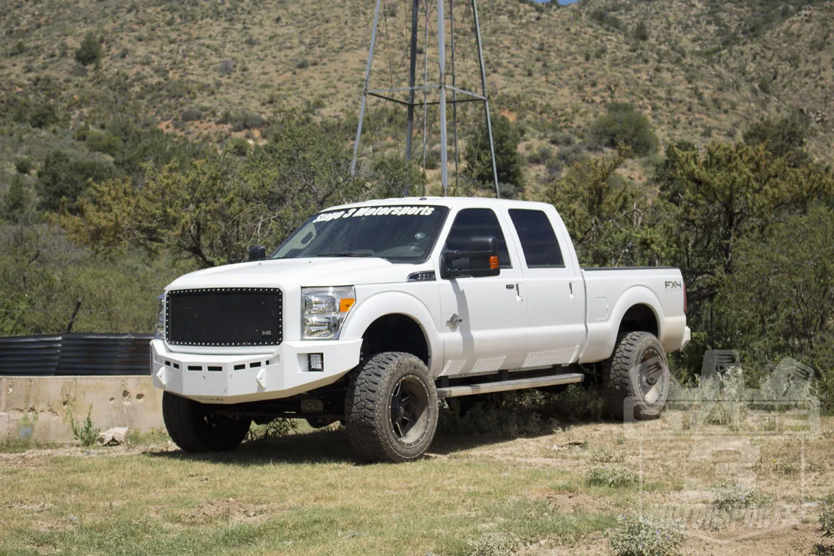 Stage 3's 2014 F250 6.7L Project Truck Off-Roading